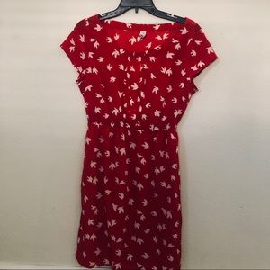 Women’s Medium Sparrow Print Dress